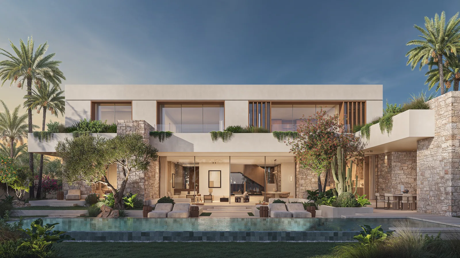 Eden Hills, Avra-Villa mit Pool und Garten
