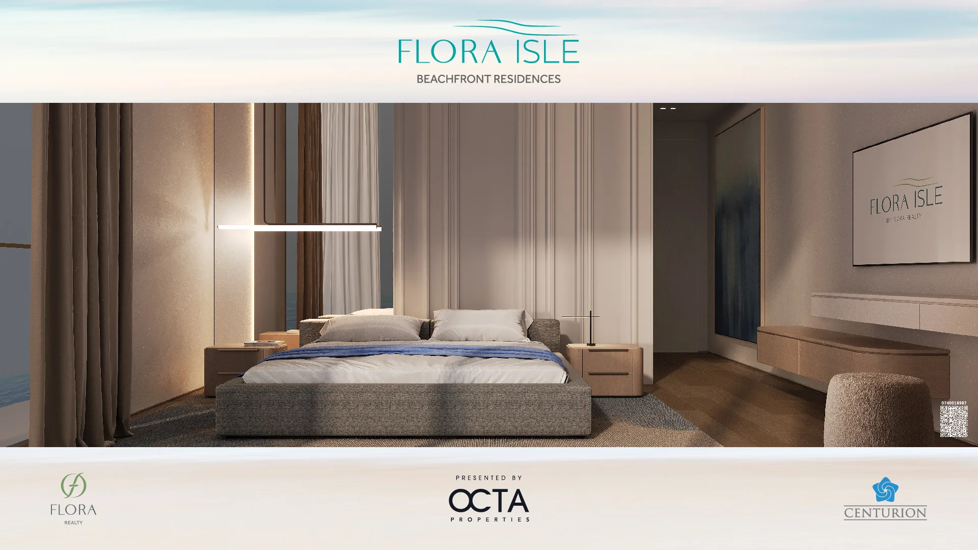 Flora Isle, Schlafzimmer bei D&auml;mmerung
