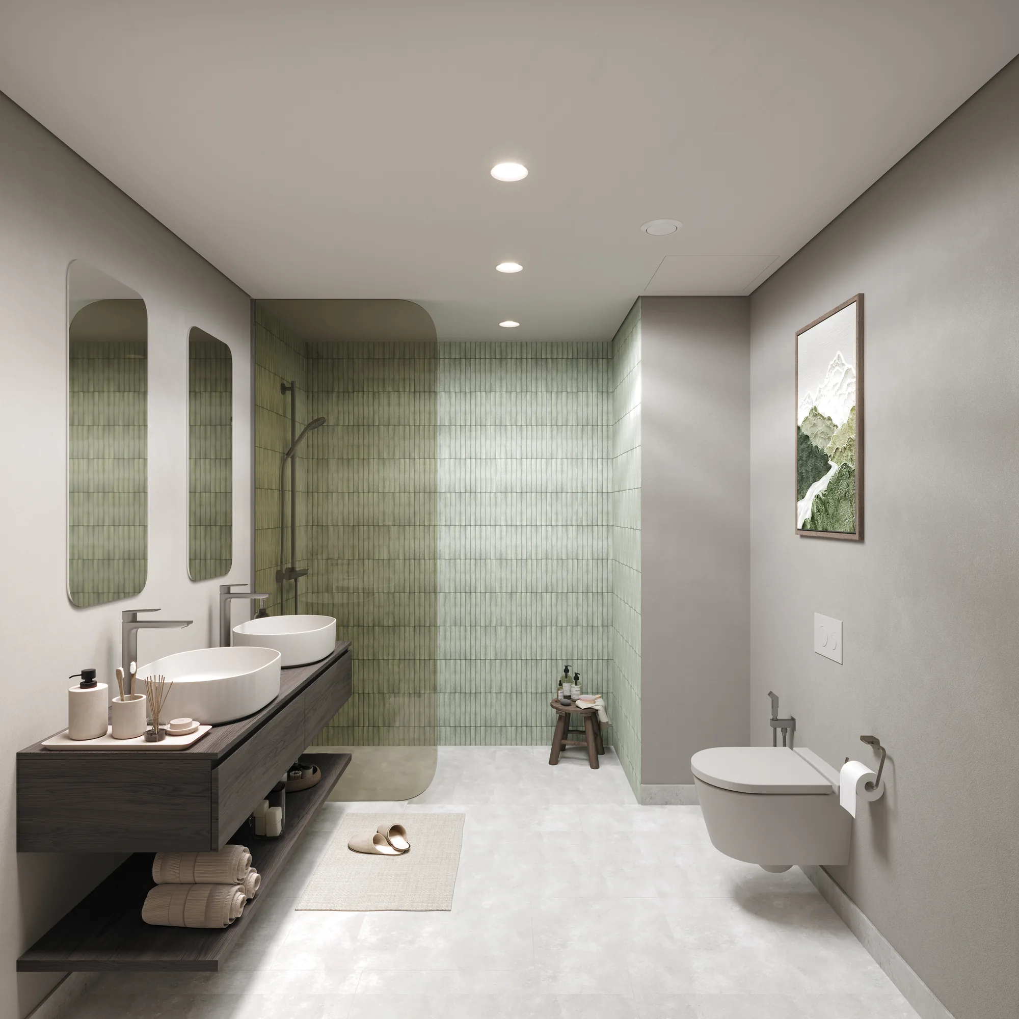 The Wilds Residences, Badezimmer